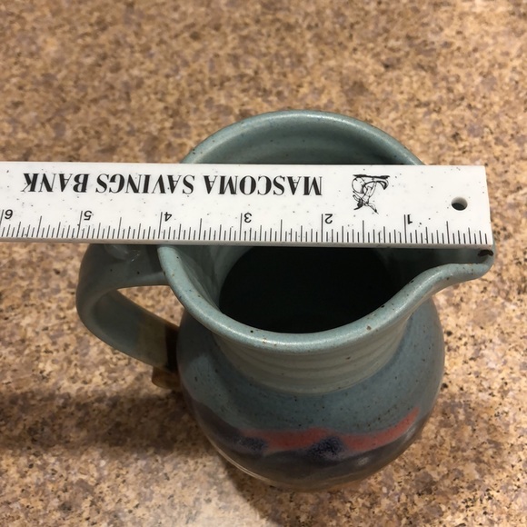 Hand Made in Yellowstone Pottery Pitcher - Picture 13 of 16